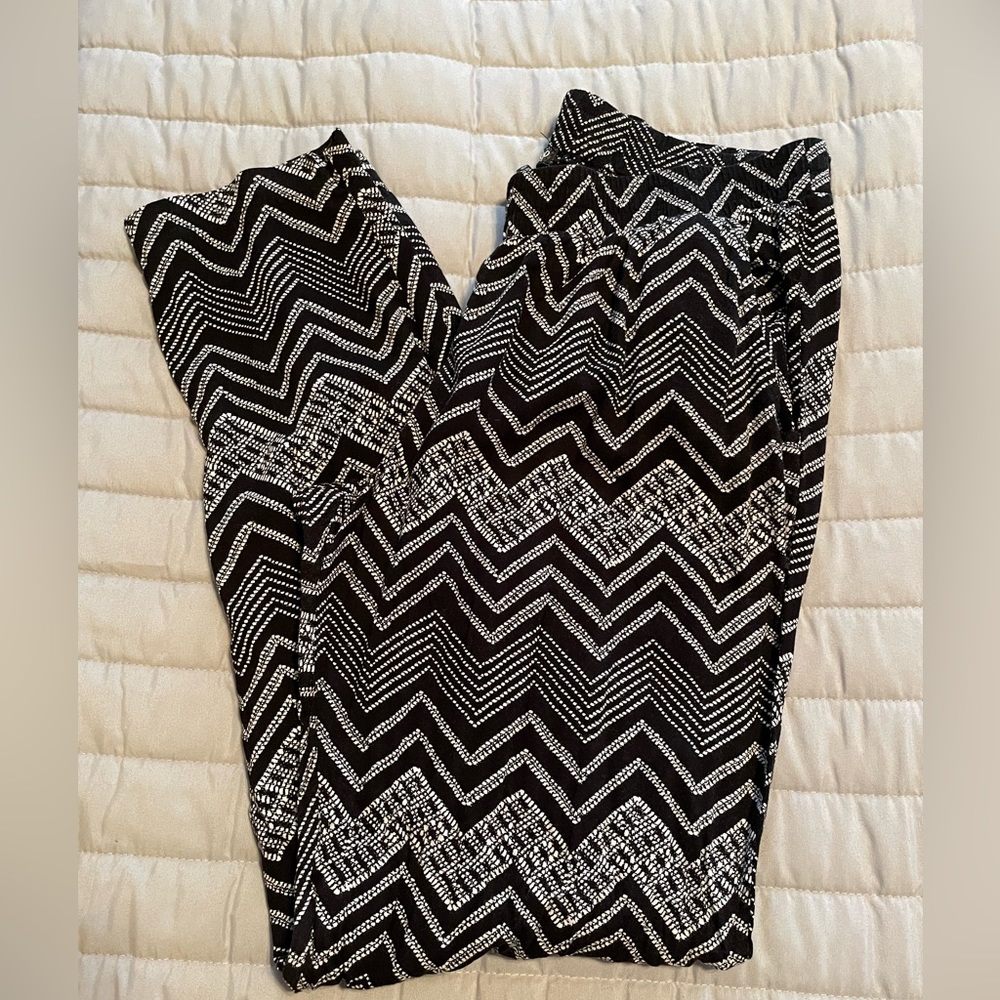 Patterned Dress Pants